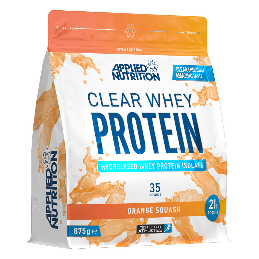 Applied Nutrition Clear Whey Protein, Orange Squash, 875 GM - Applied Nutrition