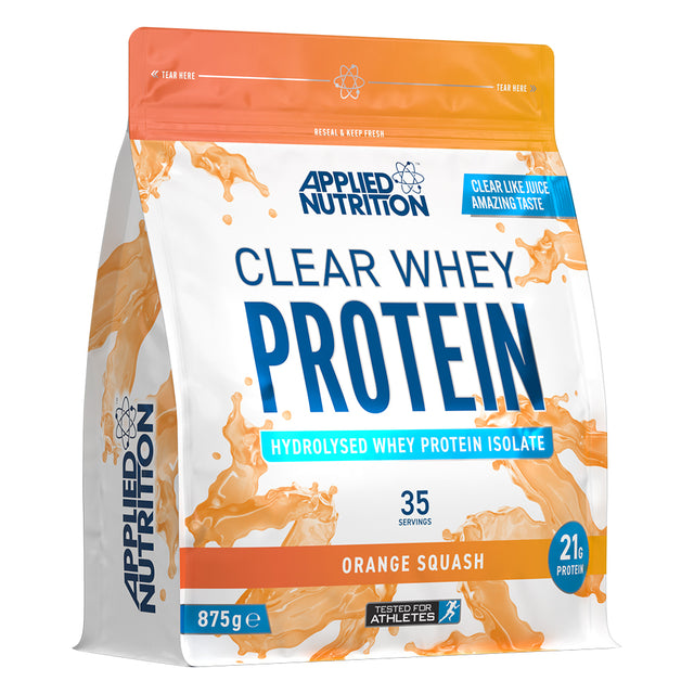 Applied Nutrition Clear Whey Protein, Orange Squash, 875 GM - Applied Nutrition