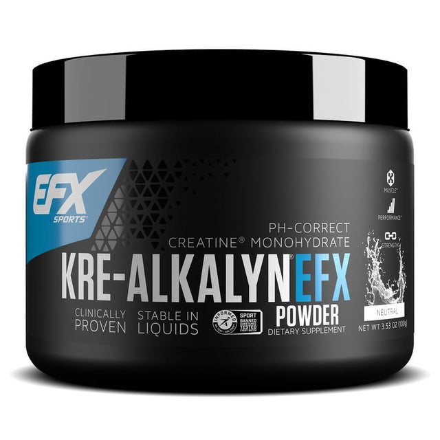 EFX Sports Kre-Alkalyn Powder, Neutral, 100 gm - EFX Sports