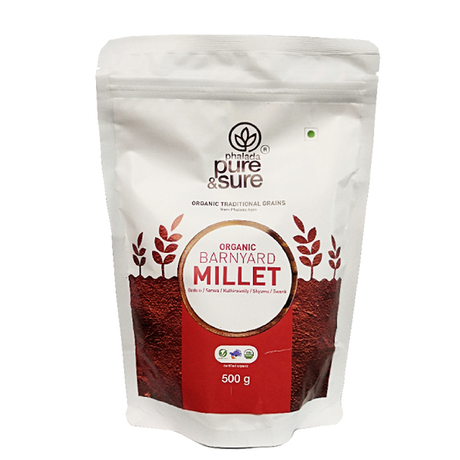 Organic Barnyard Millet, Pure & Sure, 500 Gm. - Pure & Sure