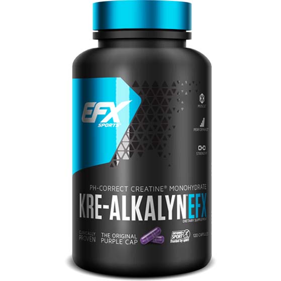 Efx Sports 120 Capsules, Kre Alkalyn 3000 - EFX Sports