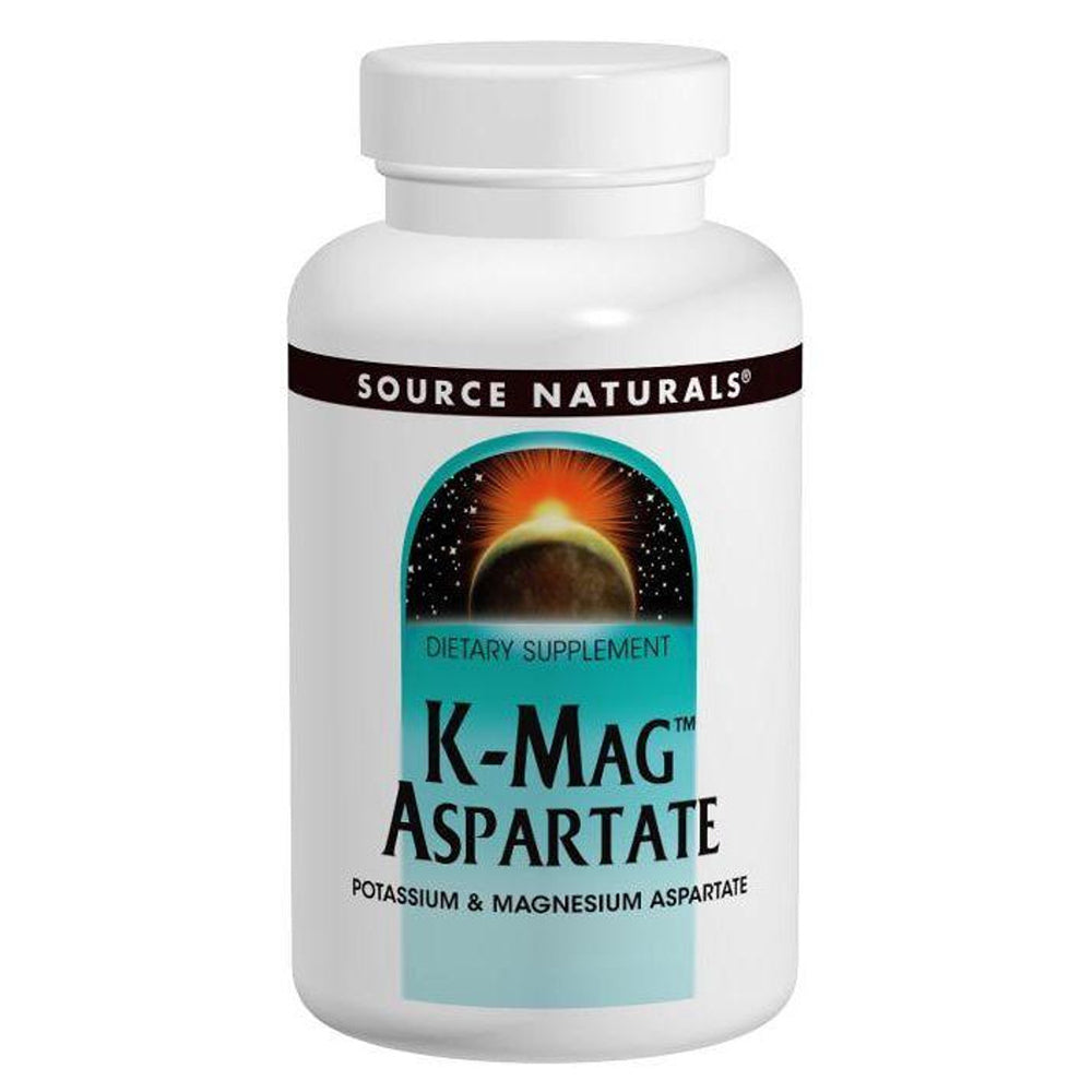 Source Naturals K-Mag Aspartate, 60 Tablets - Source Naturals