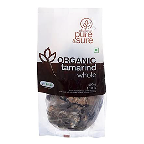 Sure & Pure Organic Whole Tamarind, 500 Gm - Pure & Sure