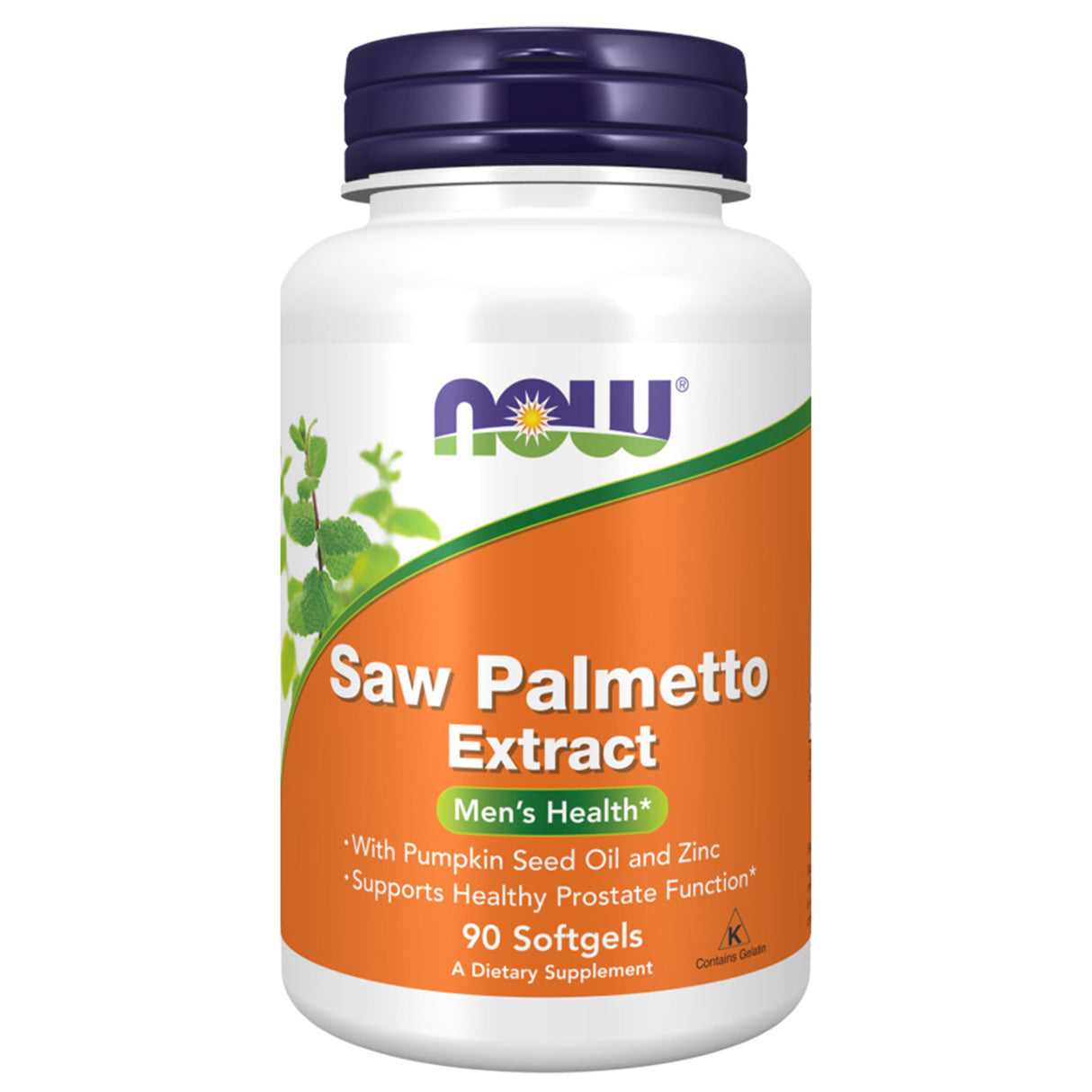 Saw Palmetto Extract, 90 Softgels - Now