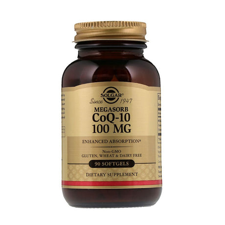 Solgar CoQ10, 100 mg, 90 Softgels - Solgar