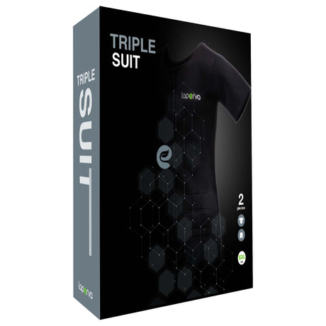 Laperva Triple Suit, Black, 6 XL - Laperva