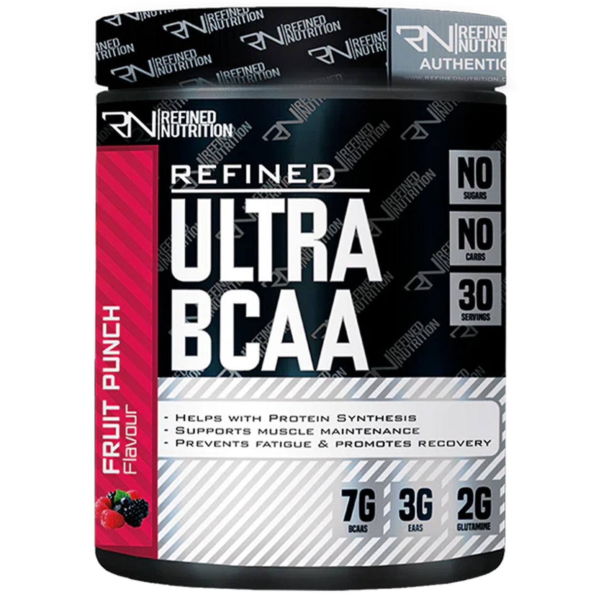 Refined Nutrition Ultra BCAA, Fruit Punch, 450 GM - Refined Nutrition