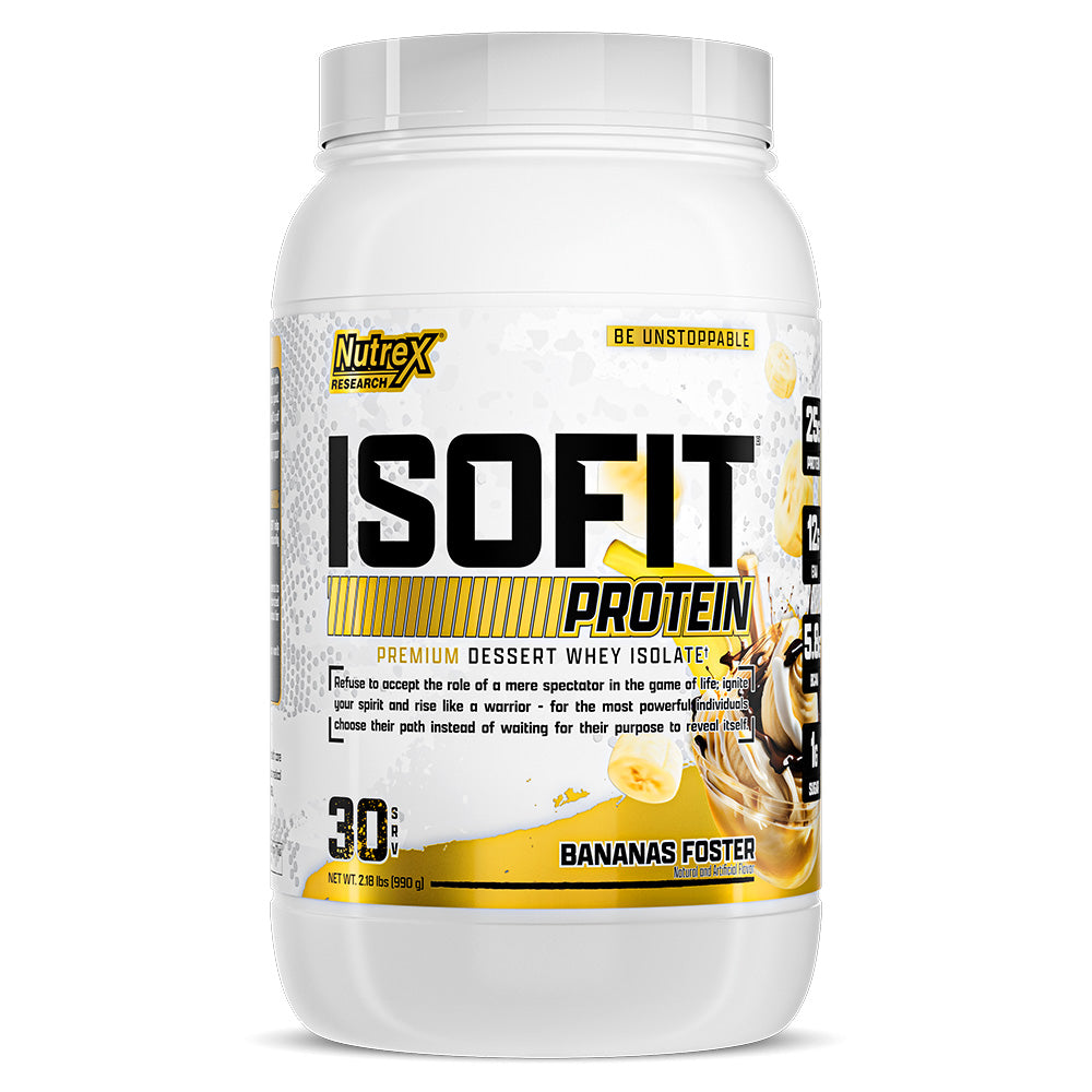 Nutrex Research Isofit, Banana Foster, 2 LB - Nutrex Research