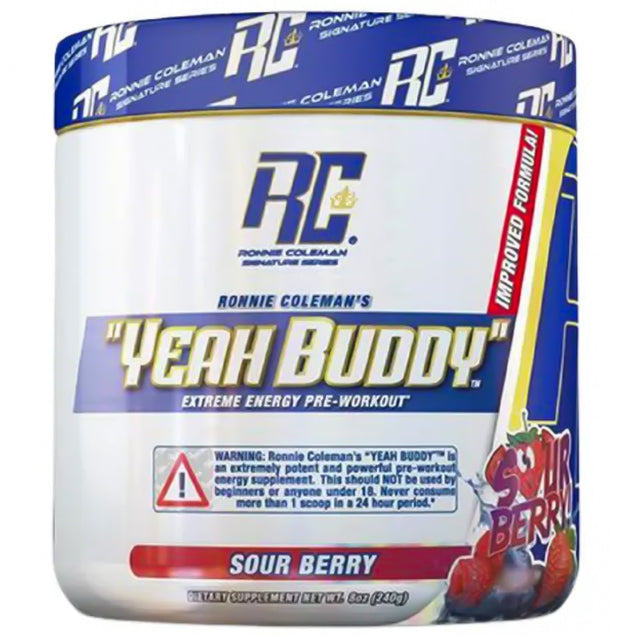 Yeah Buddy, Sour Berry, 270 Gm - Ronnie Coleman - Ronnie Coleman