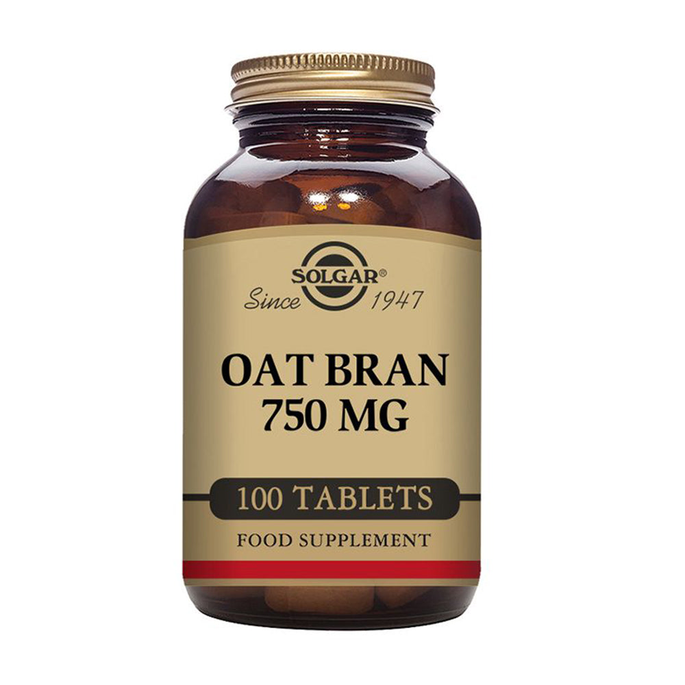 Solgar Oat Bran, 750 mg, Tablets (100) - Solgar