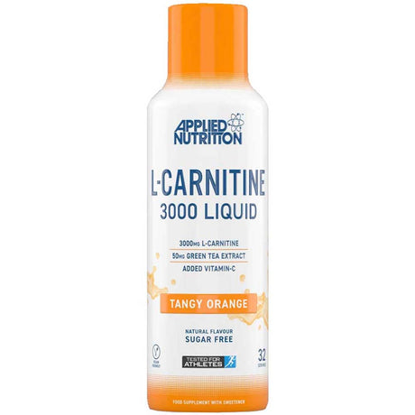 Tangy Orange Applied Nutrition L-Carnitine Liquid, 3000 mg - Applied Nutrition