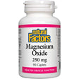 Magnesium Oxide, 250 mg, 90 Caplets - Natural Factors - Natural Factors