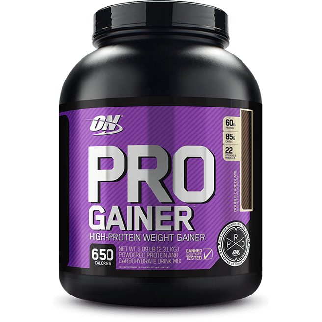 Gold Standard Optimum Nutrition Pro Gainer, Double Chocolate, 5 LB - Optimum Nutrition