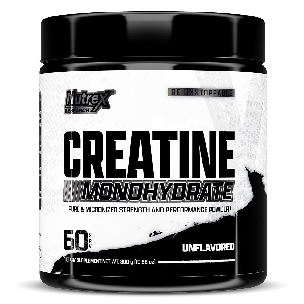 Creatine Monohydrate, Unflavored, 60 Servings - Nutrex Research - Nutrex Research