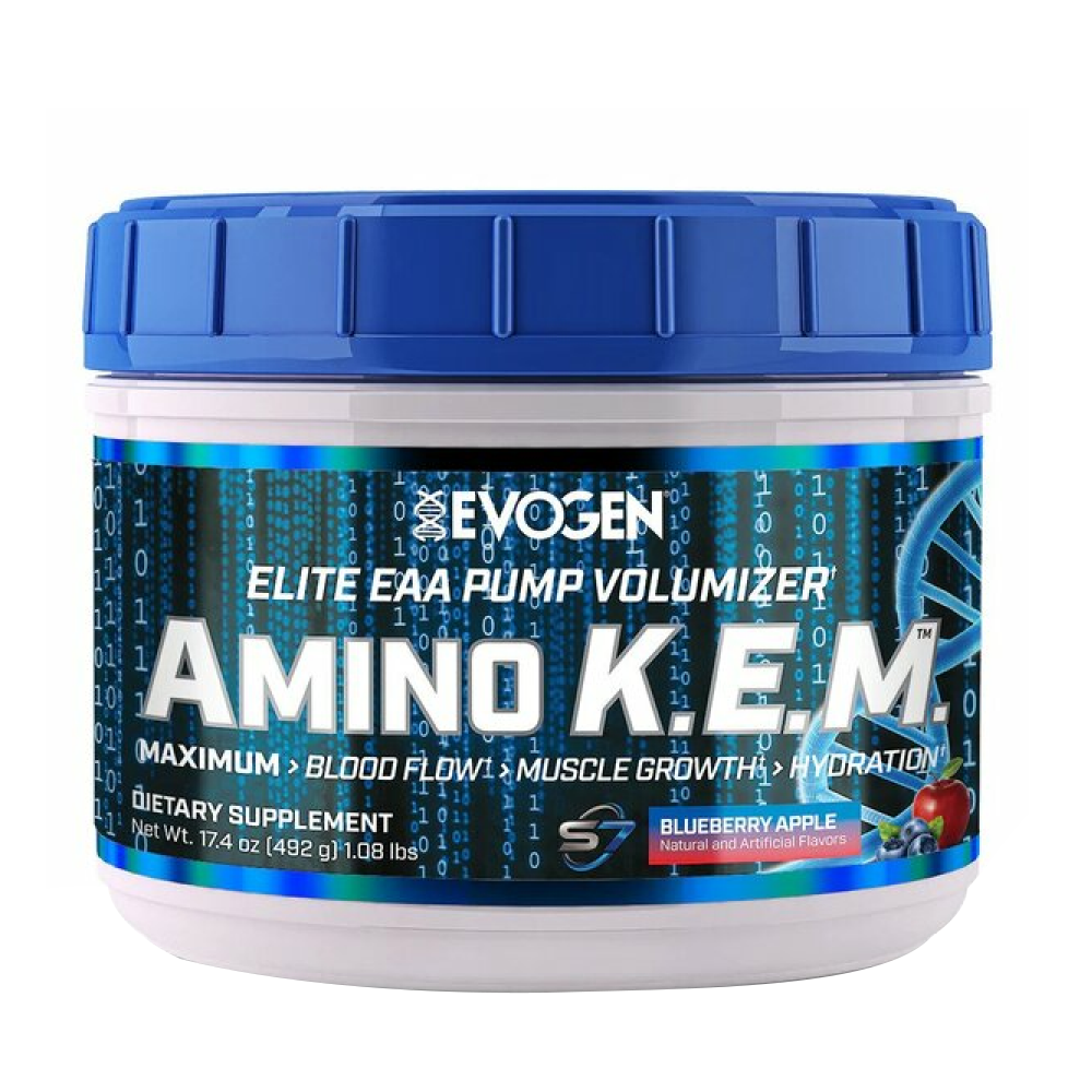 Evogen Nutrition Amino K.E.M, Blueberry Apple, 30 Servings - Evogen Nutrition