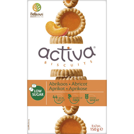 Activa Apricot Biscuits, 150 Gm, Belkorn - Activa