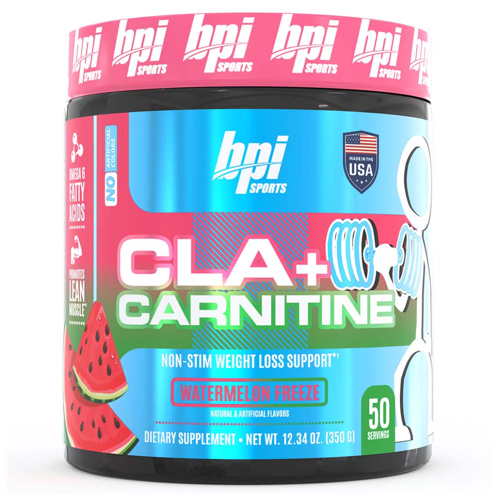 BPI Sports CLA Plus Carnitine, Watermelon Freeze, 50 - bpi Sports