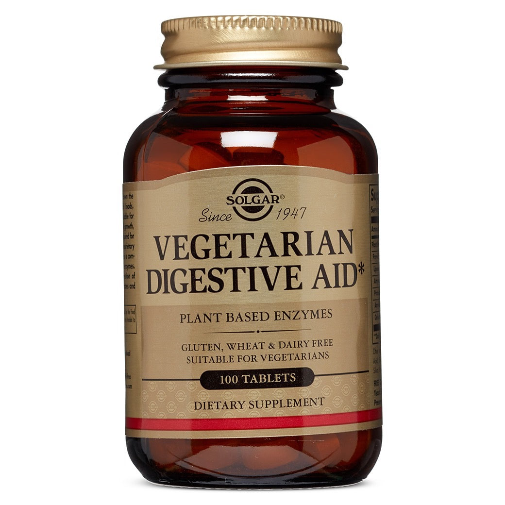 Vegetarian Digestive Aid, 100 Tablets - Solgar - Solgar