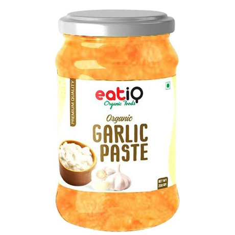 Organic Eatiq Foods Garlic Paste, 200 Gm - Eatiq Organic Food