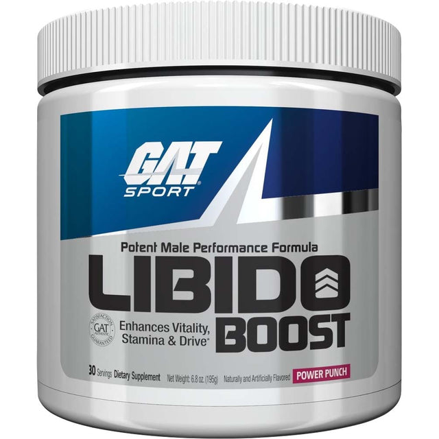 GAT Sport Libido Boost, Power Punch, 30 Capsules - GAT Sport