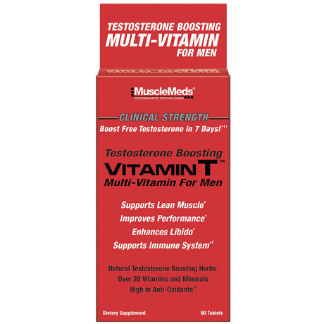 MuscleMeds Vitamin T (90 Tablets) - MuscleMeds