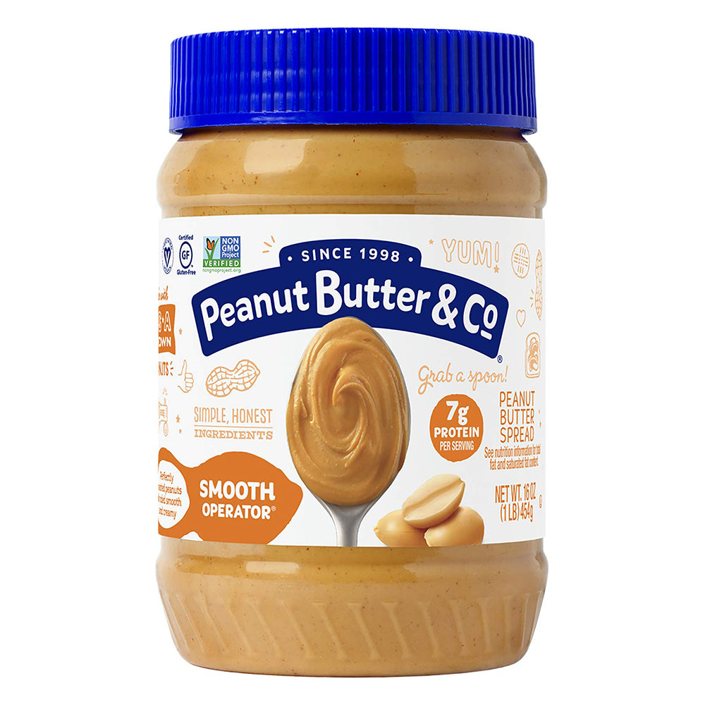 Peanut Butter & Co. Smooth Operator Peanut Butter, 1LB - Peanut Butter & Co